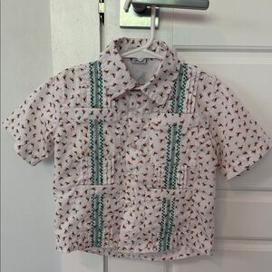 Blue Quail Guayabera Shirt